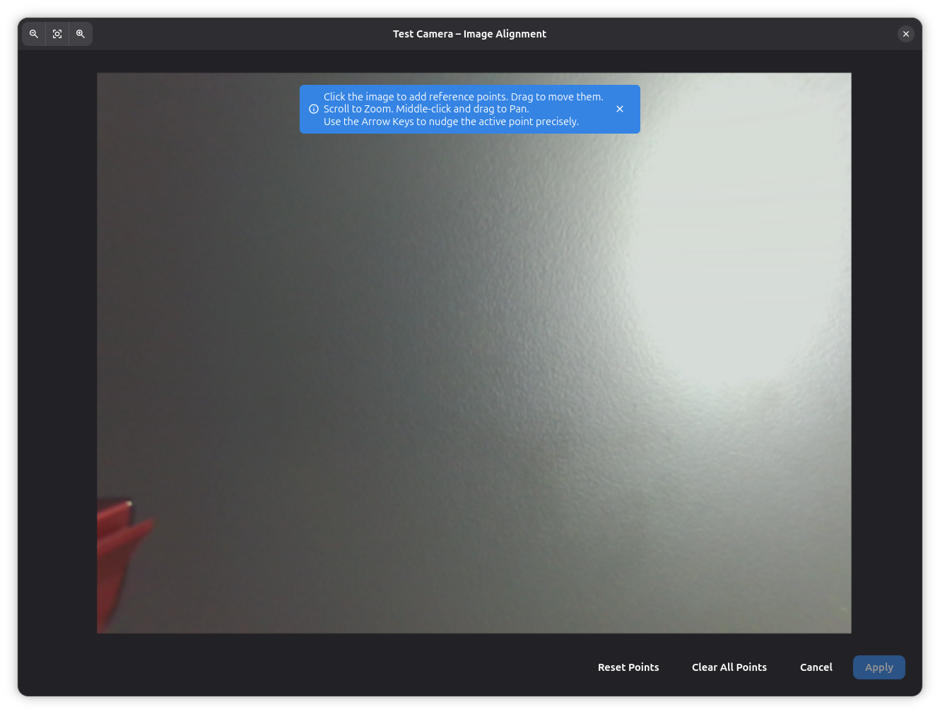 Image Alignment Dialog