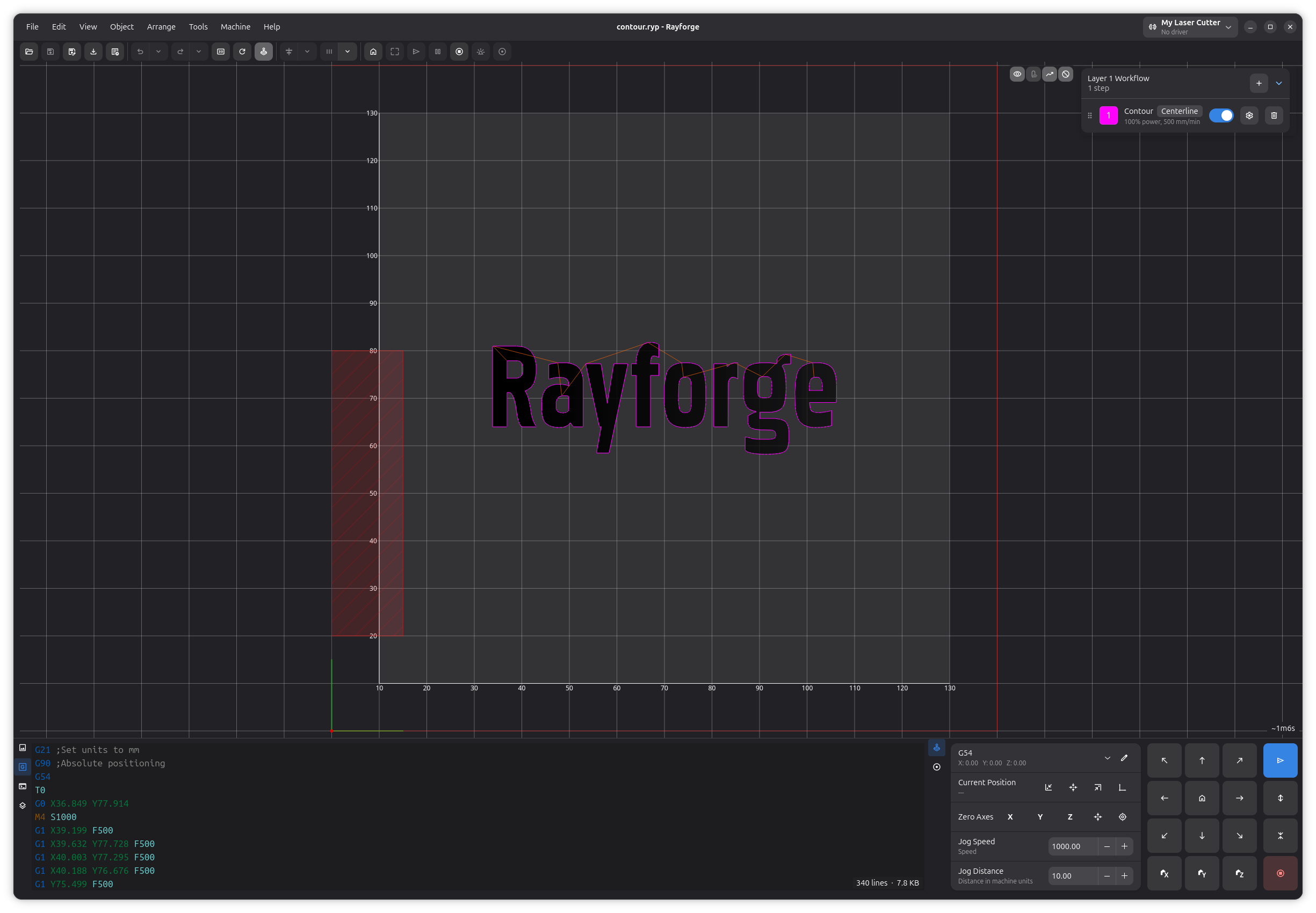 Canevas avec design importé